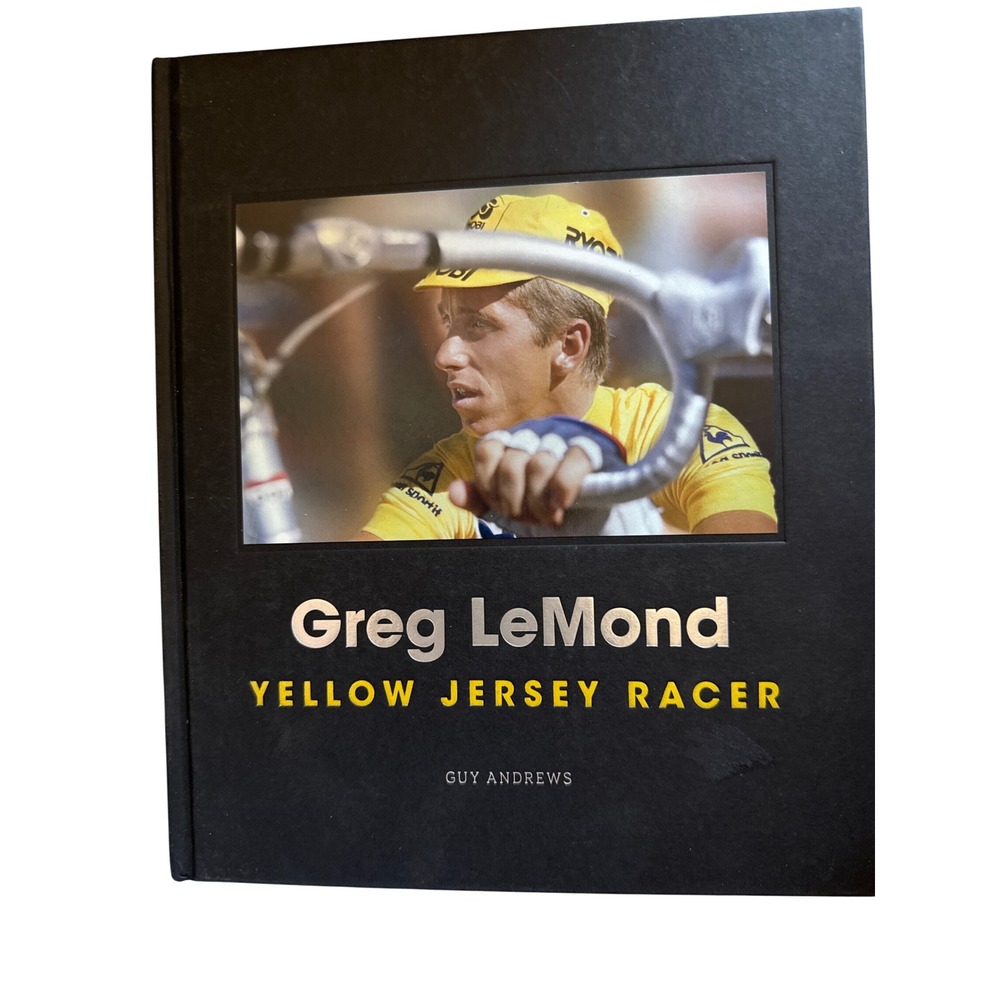 Greg LeMond Yellow Jersey Racer Hardcover Book Guy Andrews Cycling Biography